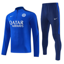 2026-27 INT Fancy blue Half Pull Tracksuit (半拉链)