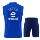 2026-27 INT Fancy blue Tank top and shorts suit