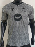 2026-27 BAR Grey Goalkeeper Player Version Soccer Jersey