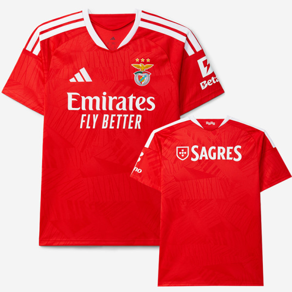 2026-27 Benfica Home Fans Soccer Jersey (全广告)