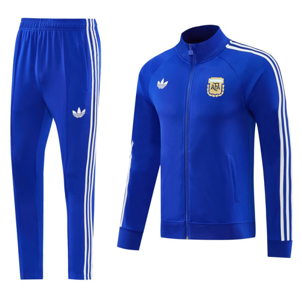 2026-27 Argentina Fancy blue Jacket Tracksuit #07