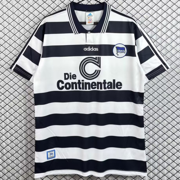 1998-1999 Hertha BSC Home Retro Soccer Jersey