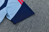 2026-27 Bayern Gray Blue Training Short Suit