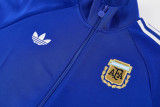 2026-27 Argentina Fancy blue Jacket Tracksuit #07