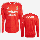 2026-27 Benfica Home Long Sleeve Soccer Jersey (长袖)