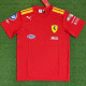 2026 Ferrari Red T-Shirts Racing Suit (Football Jersey Size)(圆领)