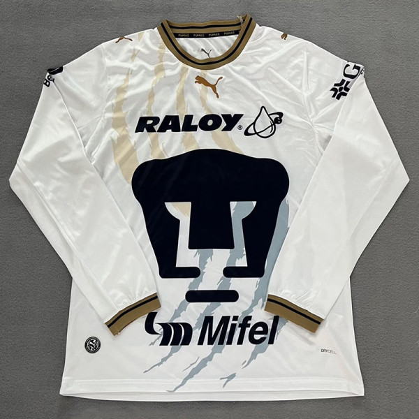 2026-27 Pumas UNAM Home Long Sleeve Soccer Jersey (长袖)