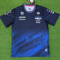 2026 Williams Black Blue T-Shirts Racing Suit (Football Jersey Size)(圆领)