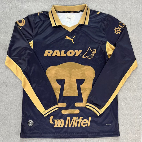 2026-27 Pumas UNAM Away Long Sleeve Soccer Jersey (长袖)