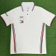 2026 Cadillac White Polo Racing Suit (Football Jersey Size)(有领)