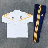 2026-27 RMA White Jacket Tracksuit #01