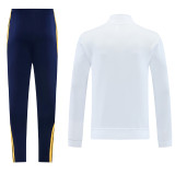 2026-27 RMA White Jacket Tracksuit #01