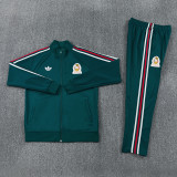 2026-27 Mexico Dark green Jacket Tracksuit #07