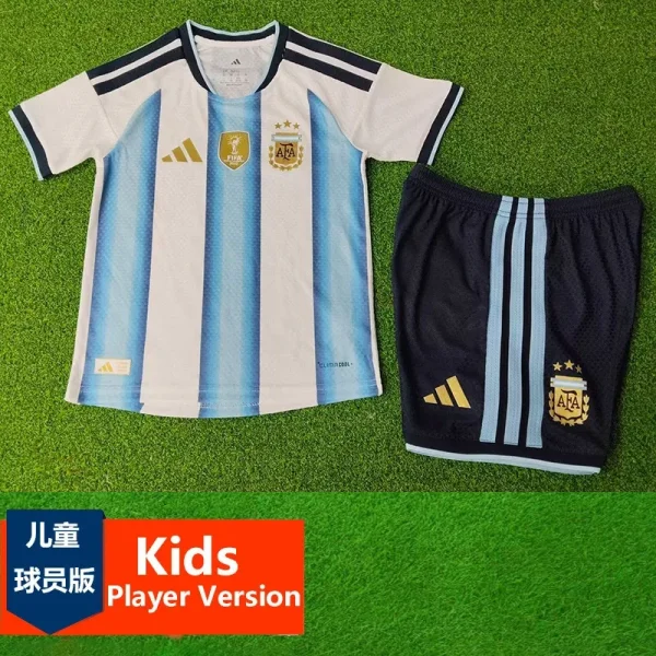 2026-27 Argentina Home Kids Player Version Soccer Jersey (球员童装)