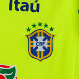 2020 Brazil Fluorescent green Training shirts