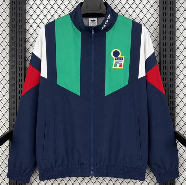 2026-27 Italy Royal blue Windbreaker