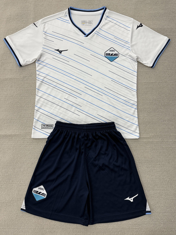 2026-27 Lazio Away Kids Soccer Jersey