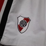 2026-27 River Plate White Player Version Training Shorts Pants (球员短裤)