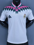 2026-27 RMA White Pink Player Version Training Shirts