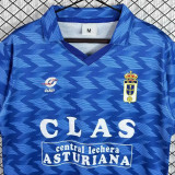 1989-1990 Real Oviedo Home Retro Soccer Jersey
