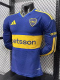 2026-27 Boca Home Long Sleeve Player Version Soccer Jersey (长袖球员)