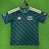 2026 Audi Green T-Shirts Racing Suit (Football Jersey Size)(圆领)