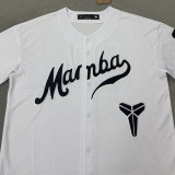 2026-27 Mamba  # 24 White Casual Edition Baseball Jersey