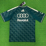 2026 Audi Green T-Shirts Racing Suit (Football Jersey Size)(圆领)