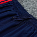 2026-27 Bayern Royal blue Windbreaker Suit (Hoodie)(风衣套装)