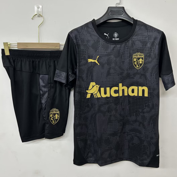 2026-27 RC Lens Black Training Short Suit