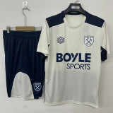 2026-27 West Ham White Training Short Suit