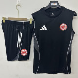 2026-27 Frankfurt Black Tank top and shorts suit (背心短裤)