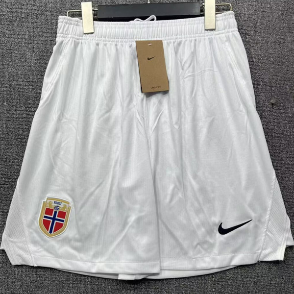 2026-27 Norway Home White Shorts Pants