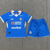 2026-27 Cruz Azul Home Kids Soccer Jersey