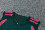 2026-27 RMA Dark green Tank top and shorts suit