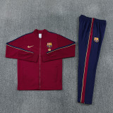 2026-27 BAR Brown Red Jacket Tracksuit #01