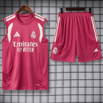 2026-27 RMA Pink Tank top and shorts suit