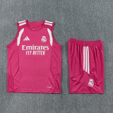 2026-27 RMA Pink Tank top and shorts suit