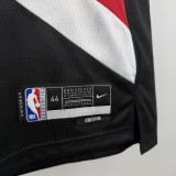 2025-26 Trail Blazers MORANT #1 Black Top Quality Hot Pressing NBA Jersey (V领)