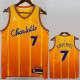 2025-26 Hornets KNUEPPEL #7 Orange City Edition Top Quality Hot Pressing NBA Jersey(V领)
