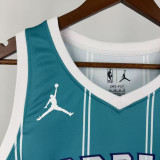 Hornets KNUEPPEL #7 Blue Away Top Quality Hot Pressing NBA Jersey (Trapeze Edition) 飞人版
