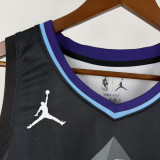 JAZZ CLARKSON #00 Black Top Quality Hot Pressing NBA Jersey (Trapeze Edition) 飞人版