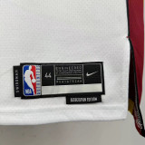 HEAT ANTETOKOUNMPO.#7 White Top Quality Hot Pressing NBA Jersey (V领）