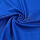 2026-27 Man Utd Fancy blue Half Pull Tracksuit (半拉链)