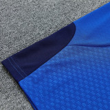 2026-27 Man Utd Fancy blue Tank top and shorts suit