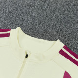 2026-27 RMA Khaki Half Pull Tracksuit (半拉链)