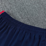 2026-27 PSG Royal blue Half Pull Tracksuit (半拉链)