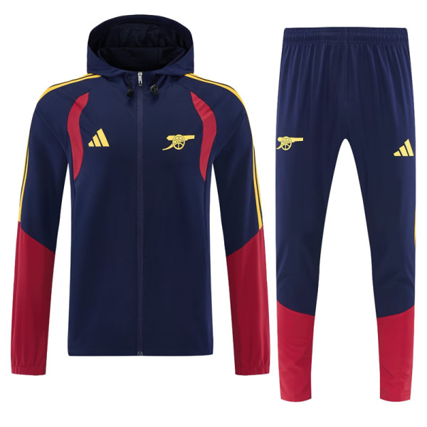 2026-27 ARS Royal blue Windbreaker Suit (Hoodie)(风衣套装)