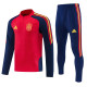 2026-27 Spain Red Half Pull Tracksuit (半拉链)
