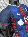 2026-27 BAR Blue Red Special Edition Player Version Training shirts